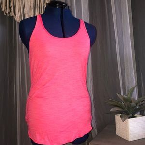 Coral lululemon Singlet